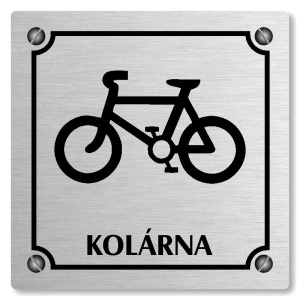 Kolárna, 100x100mm, stříbrná, Kansas
